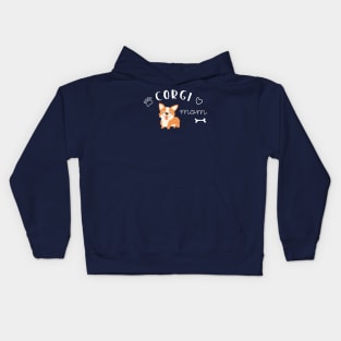 Corgi Mom Kids Hoodie